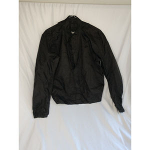 Harley Davidson Windbreaker Full Zip Triple Layer Polyester Size Medium